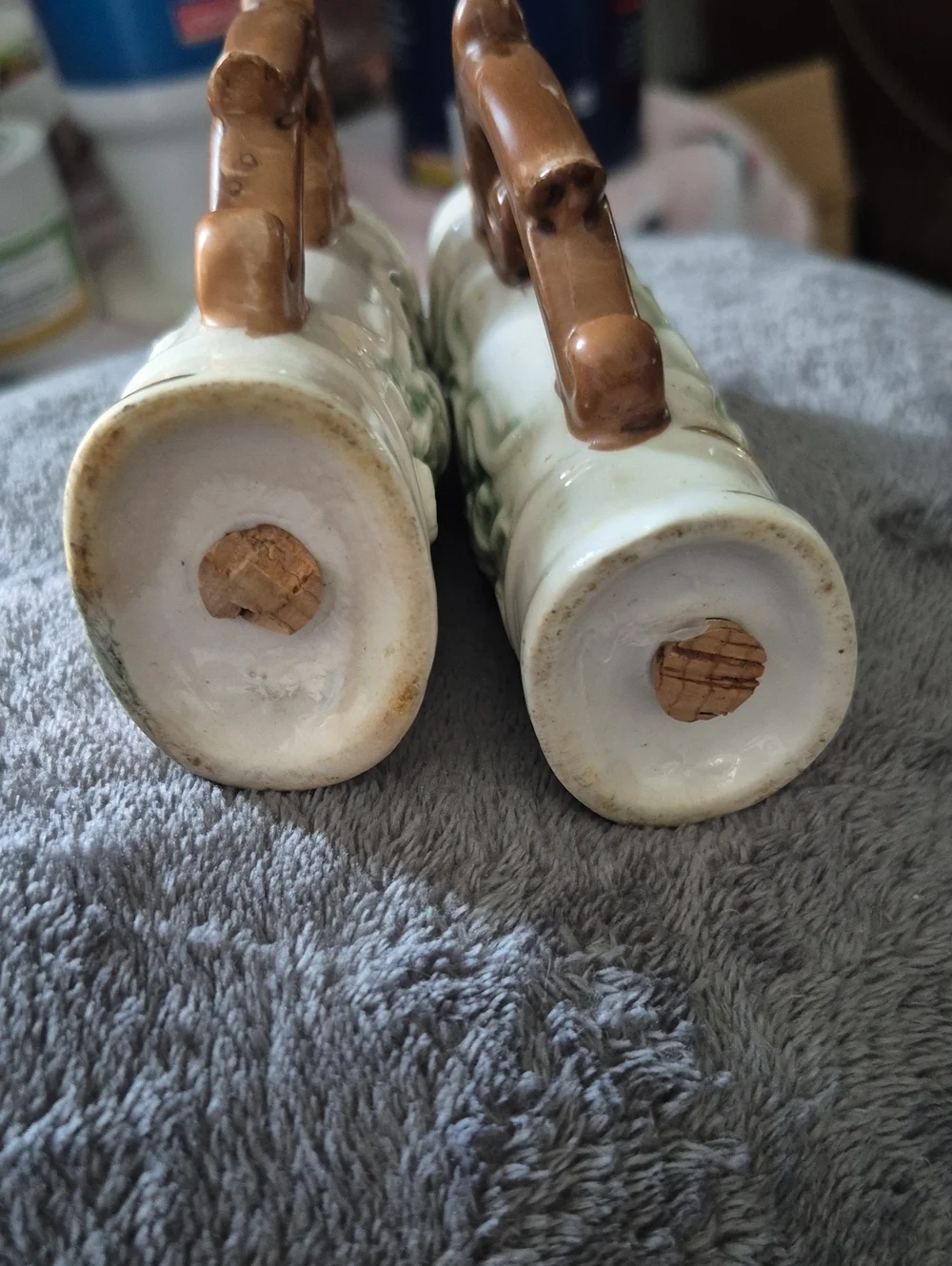 Vintage Beer Stein Salt & Pepper Shakers Made In Japan
